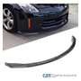 Fit 06-08 Nissan 350z Matte Black Front Bumper Lip Spoil Ttx