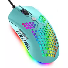 Mouse Gamer Felicon 12000dpi Honeycomb Green