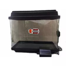 Pecera 70x40x30 -tapa Con Led Y Base - Acuario 