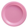 Tercera imagen para búsqueda de platos desechables rosas