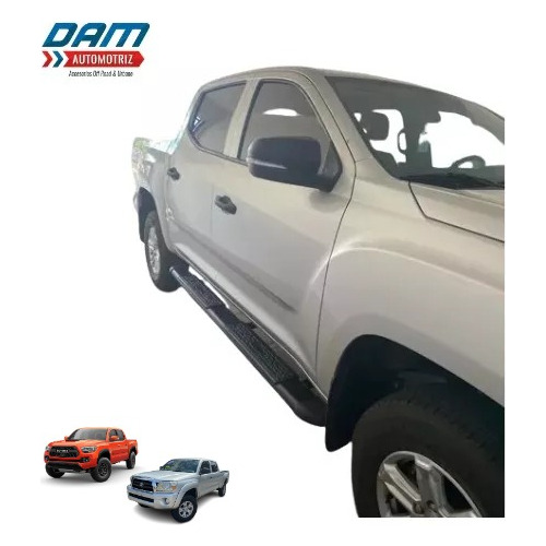 Estribos Toyota Tacoma Doble Cabina 2006 A 2023 Negro  Foto 6