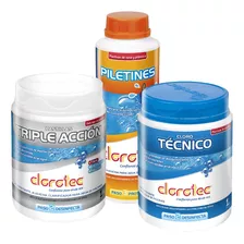 Clorotec Combo Piletas Chicas Mensual