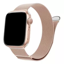 Correa De Acero Inoxidable Magnética Para Apple Watch
