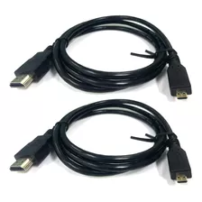 Cable Micro Hdmi (macho) A Hdmi (macho); 47 Pulgadas; 2 Unid