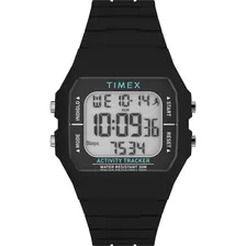 Relógio Timex Masculino Tw5m55600 Retangular Pedômetro Black