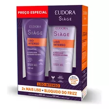  Kit Siàge Liso Intenso Shampoo 250ml + Condicionador 125ml