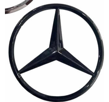 Emblema Trasero Mercedes Benz 8cm Curvo Foto 8