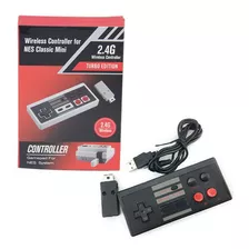 Controle Sem Fio Turbo Classic Mini Compatível Wii Nes Snes