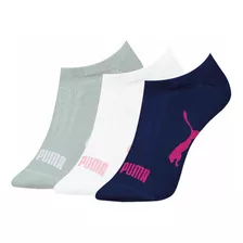 Kit 3 Pares Meia Sapatilha Feminina Puma 4755