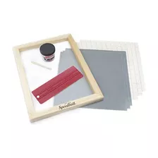 Kit De Vinilo Artesanal De Serigrafía Principiantes