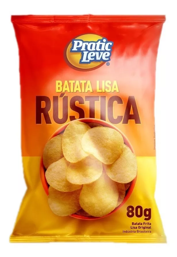 Batata Rustica 80g Pratic Leve Lisa Original