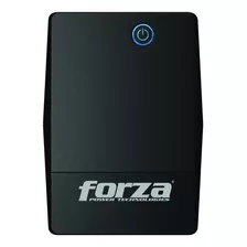 Estabilizador De Tensión Forza Nt Series Nt-1002a 1000va Entrada Y Salida De 220v Ca Negro