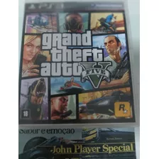 Gta 5 Ps3 Usado Mídia Física + Mapa + Manual (perfeito)