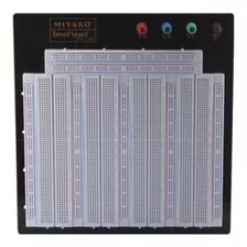 Protoboard Breadboard Grande Para Circuitos 3260 Puntos 