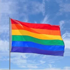 Bandera De Arcoíris, 90 X 150 Cm, Diseño De Orgullo Gay Lésb