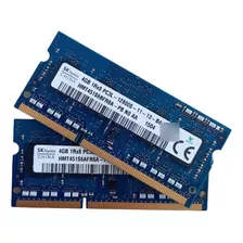 Set De Memorias Ram Sk Hynix Hmt451s6 8gb 2x 4gb Ddr3 1600 M