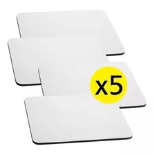 Mouse Pad Sublimable Rectangular 23x19cm Para Sublimar X5