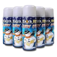 Set 6 Spray De Nieve Artificial Lanza Espuma