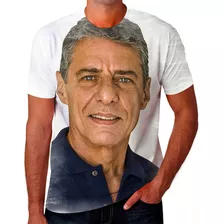 Camisa Camiseta Personalizada Chico Buarque Cantor Mpb 01