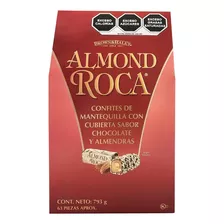 Dulce Confites De Mantequilla Chocolate Y Almendra Roca 793g