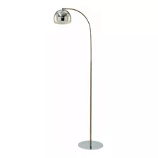 Lampara De Pie Arco Small Cromo Moderna Apto Led Luz Desing