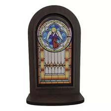 Oratório De Mesa Mdf Vitral Anjos 8092