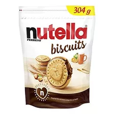 Nutella Biscuit Biscoito Wafer Creme De Avelã Ferrero 304g