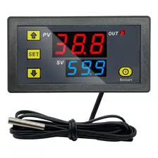 Controlador Temperatura Termostato W3230 12v, 24v, 110/220v