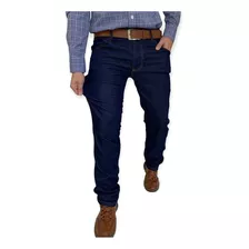 Calça Jeans Masculina Trabalho Reforçada Basica Lycra