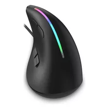 Mouse Óptico Vertical Ergonômico Com Fio Usb Dpi 12800 D7