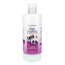 Leave-in Desembaraçador De Pelos Nós Pet Sem Enxágue 500ml Fragrância Marine Tom De Pelagem Recomendado Claro Escuro