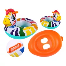 Boia Bote Infantil Piscina Zebra Verão Colorido Zebra Cor Color