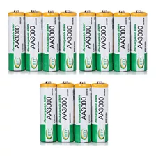 12 Pilas Aa Recargables Bty 3000mah Nimh Boleta Gtia