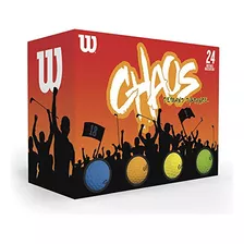 Wilson Chaos 24- Paquete De Pelotas De Golf - Multicolor