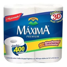Colchón Papel Higiénico Maxima Premium 12 Paquetes