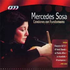 Cd Mercedes Sosa / Canciones Con Fundamento (1965)