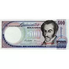 Billete 500 Bolívares 5 De Junio 1995 Serial P8