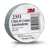 Cinta Eléctrica 3m 2351 3/4 19mmx3m Goma Autofundente