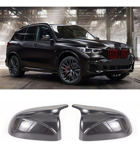 Carcasa Espejo Ret Bmw X3,x4,x5,x6,x7 Fibra De Carbono 18-23 Foto 8