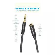 Cable Extension De Audifonos 2 Metro Auxiliar Celular Pc Mic