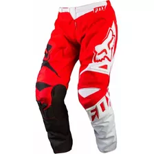 Pantalon Fox Rojo Talla 32 Motocross Enduro Bici Downhill