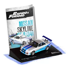 Skyline R34 2002 I Fast And Furious I Carro A Escala 1:43