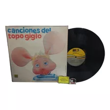 Lp - Acetato - Canciones Del Topo Gigio - Codiscos - 1968