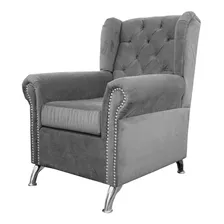 Sillon Berger 1 Cuerpo Capitone 