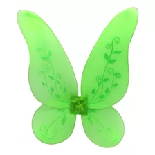 Asa Fada Sininho Tinkerbel Verde/borboleta Fantasia Infantil