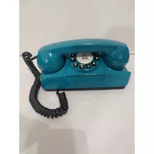 Telefone Tijolinho Gte Digital Antigo Cor Azul Turquesa