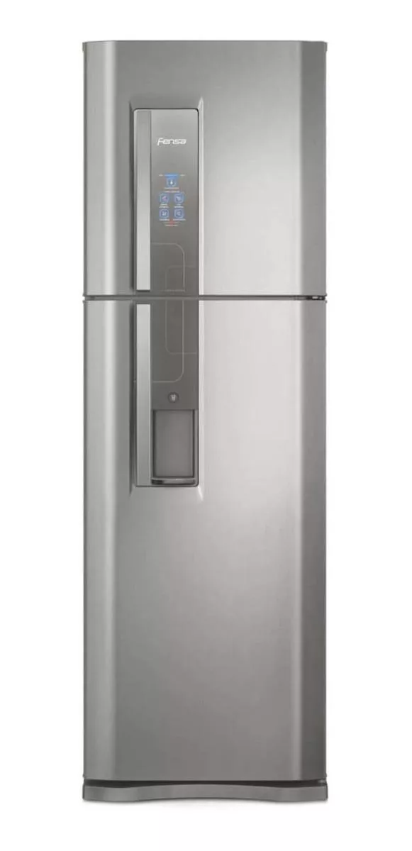 Refrigerador No Frost Fensa Dw44 Acero Inoxidable Con Freezer 400l 220v