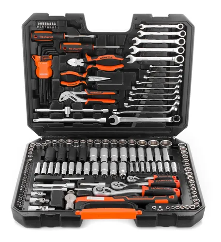 Kit Herramientas 152 Piezas Hamilton Performance Jb152 Naranja