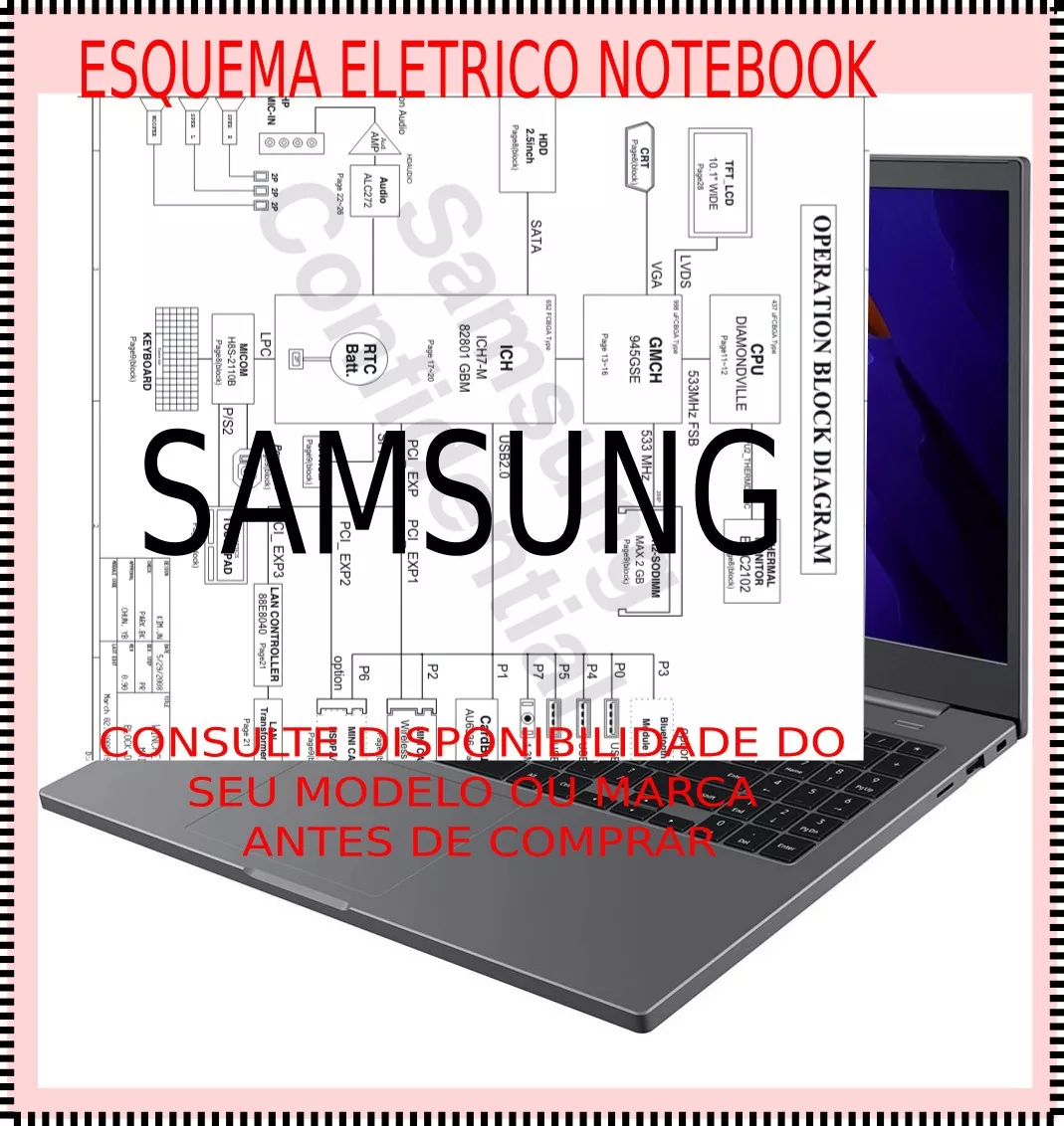 Esquema Eletrico Notebook Samsung