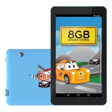 Tablet Infantil Carrinhos Ht705 - Android 7.1 Wi-fi + Capa